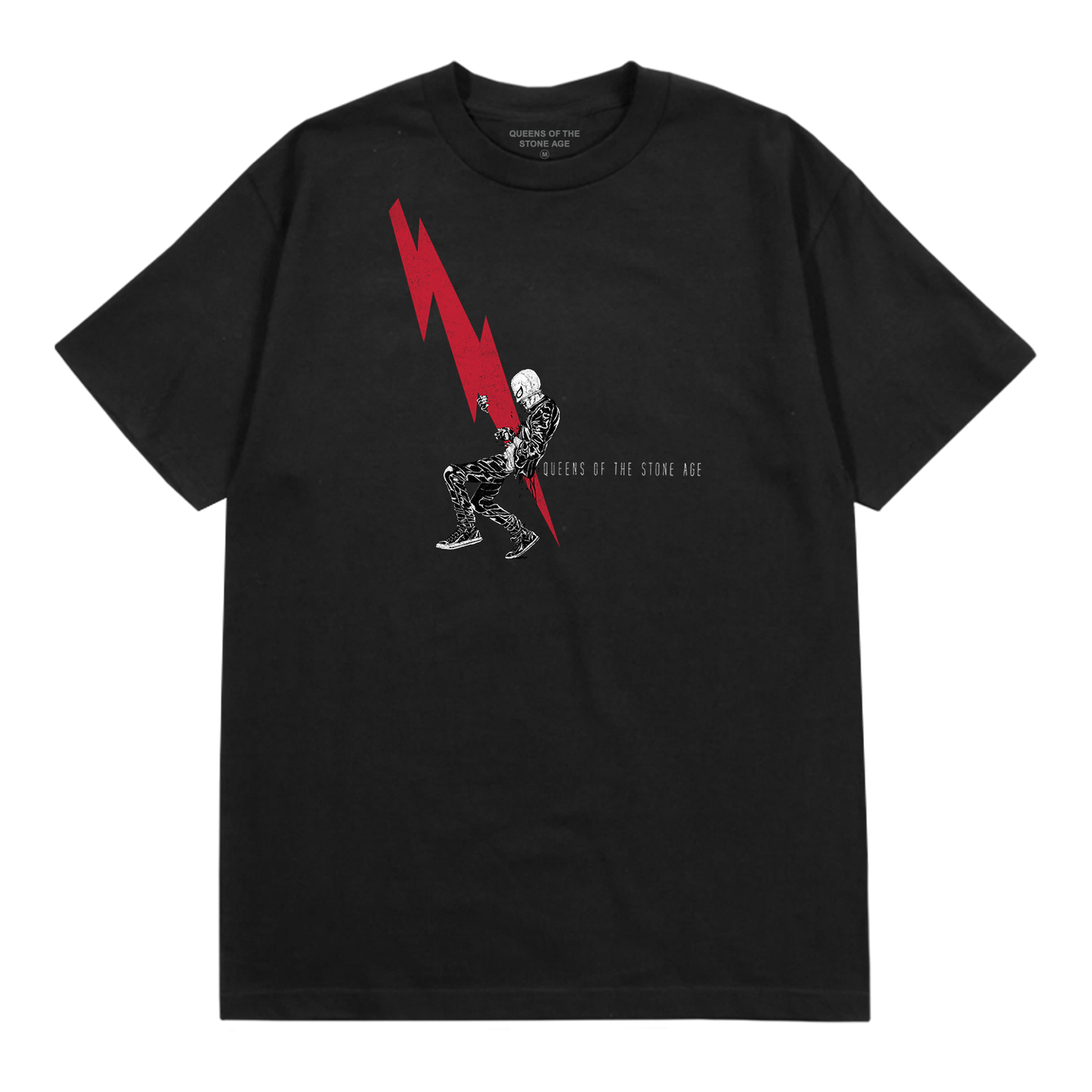 Man with Lightning Bolt Tee