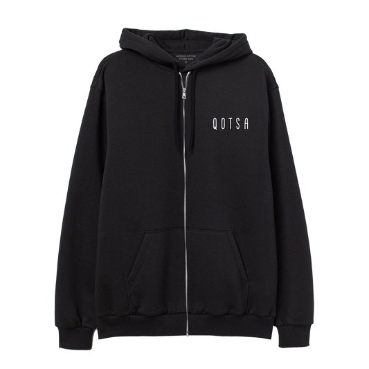 Snake Q Villains Zip-Up Hoodie - Black