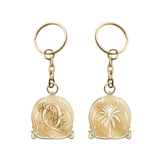Palm Tree Keychain
