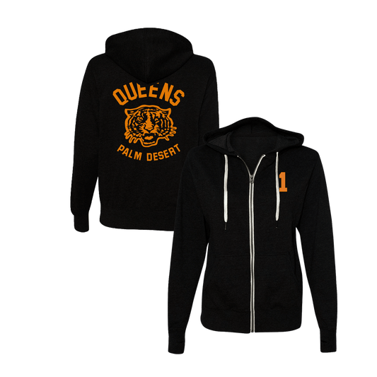 Tiger Zip-Up Hoodie - Queens of the Stone Age UK